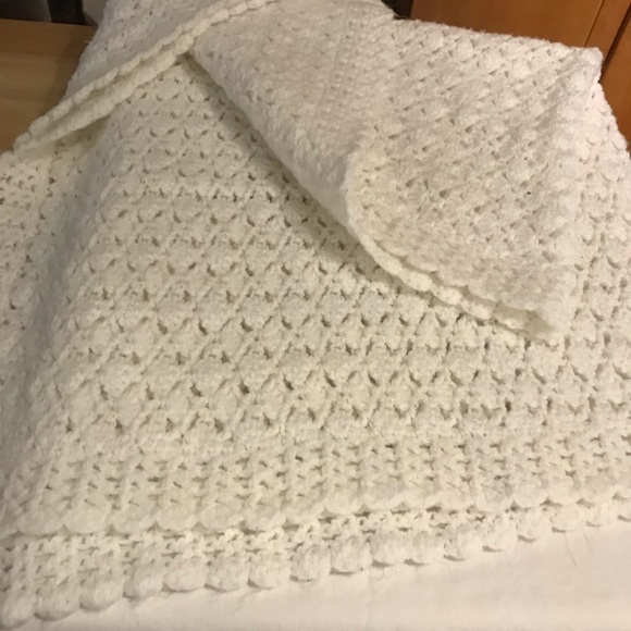 homemade Other - White baby 👶 blanket   1/2 OFF-02-25-19